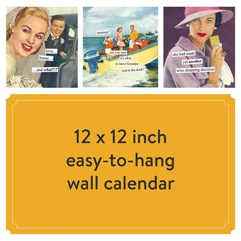 Anne Taintor 2024 Wall Calendar: A Must-Have For Sassy And Witty People
