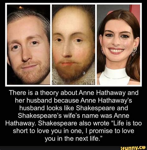 anne hathaway william shakespeare theory