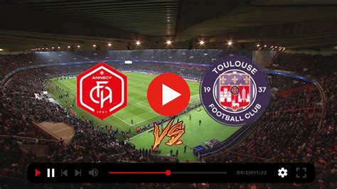 annecy toulouse coupe de france streaming
