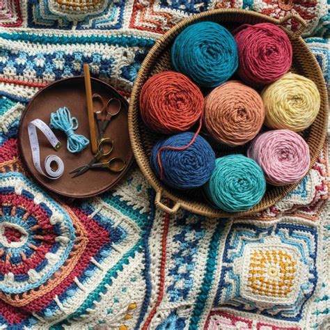 Annies Kit Club Knit Afghan Block of the month Club