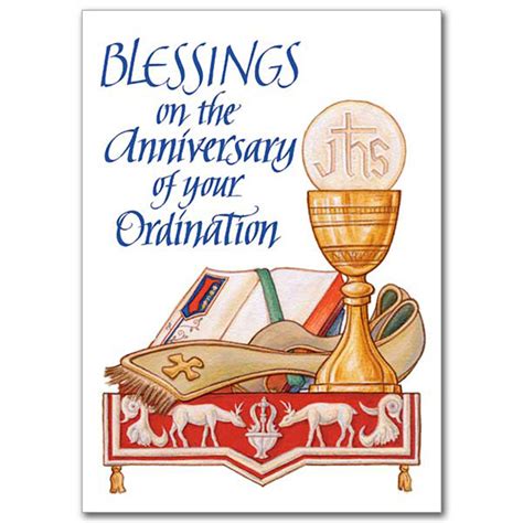 anniversary card for bishop ordination