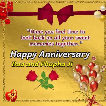 anniversary quotes for bua and fufa in english