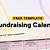 annual fundraising calendar template