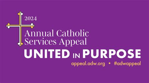 annual catholic services appeal