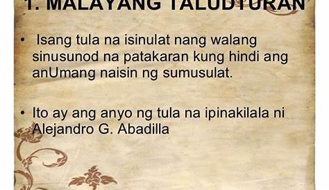 Halimbawa Ng Panitikan Sa Visayas - Mobile Legends