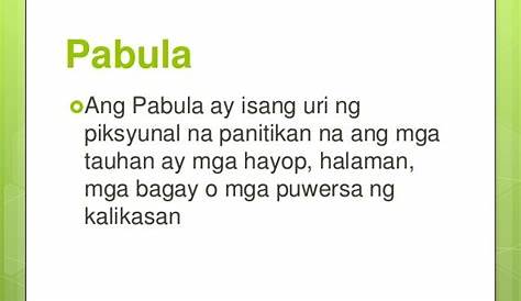 Mga Halimbawa Ng Pabula Sa Pilipinas - Mobile Legends