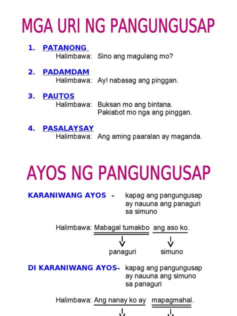 (FILIPINO) Ano ang Pangungusap? iQuestionPH YouTube