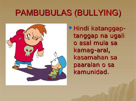 ano ang anti bullying
