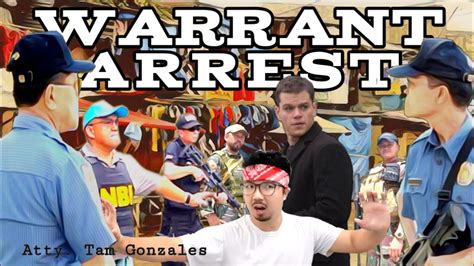 ano ang ibig sabihin ng warrant of arrest