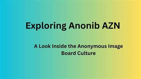 anonib board