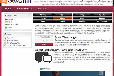ANONYMOUS GAY SEX CHAT