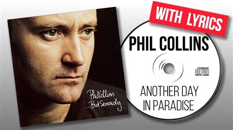 another day in paradise phil collins youtube
