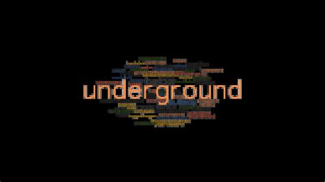 another name for underground