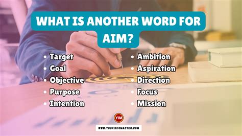 Another Word For Aims