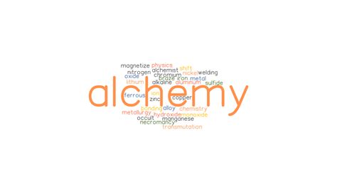 another word for alchemy