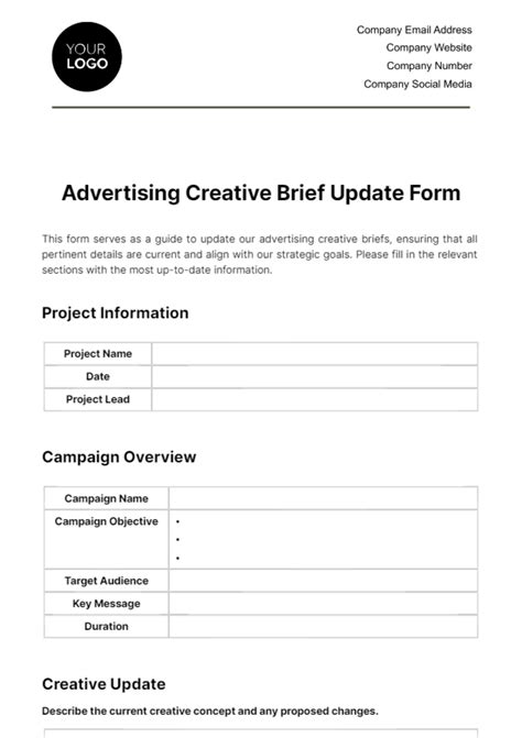 Another Word For Brief Update