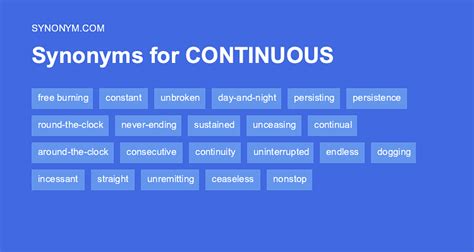 another word for continuous development
