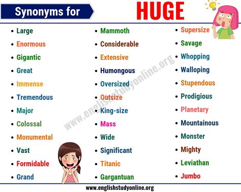 another word for massive amount