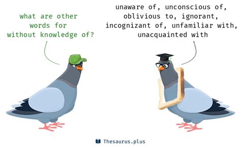 another word for without their knowledge