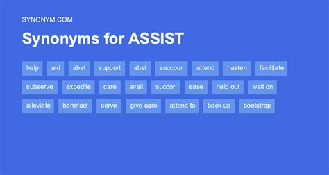 Another Word For.assist