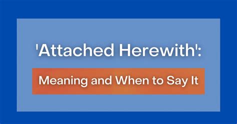 Another Word Meaning Attached