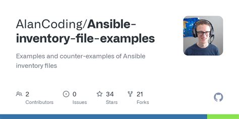 ansible inventory example github