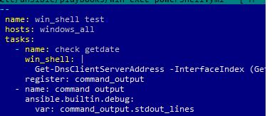 ansible playbook windows powershell example
