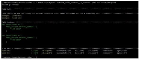ansible remote user sudo