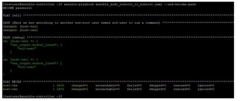 ansible use su instead of sudo