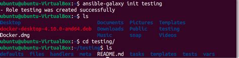 ansible-galaxy examples