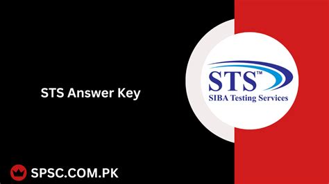 Answer Key Sts