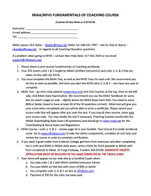 Unveiling Coaching Mastery: Your Ultimate Guide to NFHS Fundamentals Revealed!