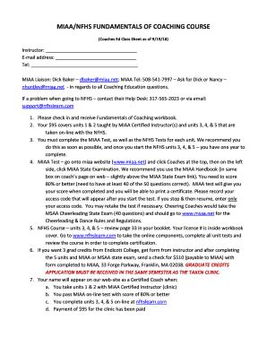 Answer to NFHS Fundamentals to Coaching: Mastering Wiring Diagram Topics