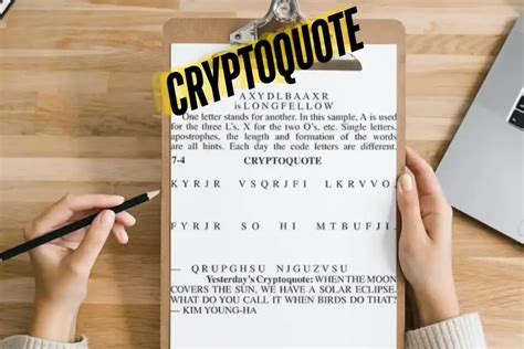 answer to today's cryptoquote