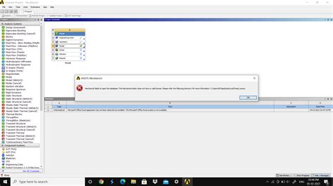 Ansys Workbench The Project Files Directory Does Not Exist