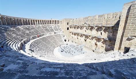 Türkei Die Arena von Aspendos Foto & Bild europe, asian