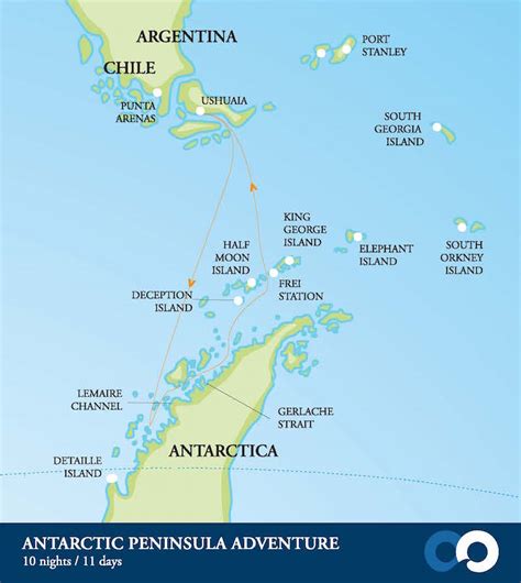 antarctica adventure tour itinerary