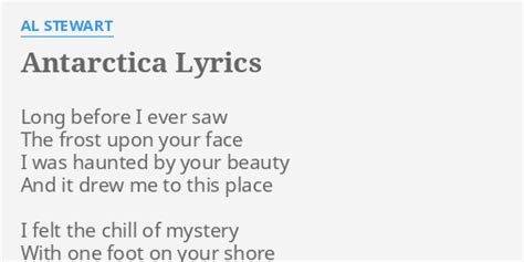 antarctica lyrics sb