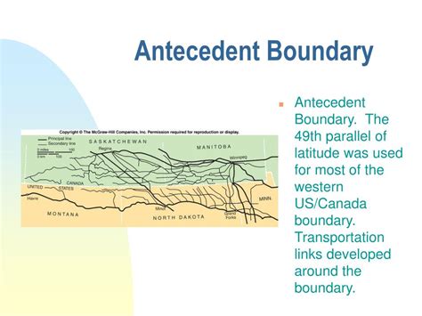 antecedent boundary definition