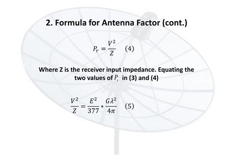 Antenna Factor Effect