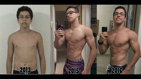 antes e depois academia homem