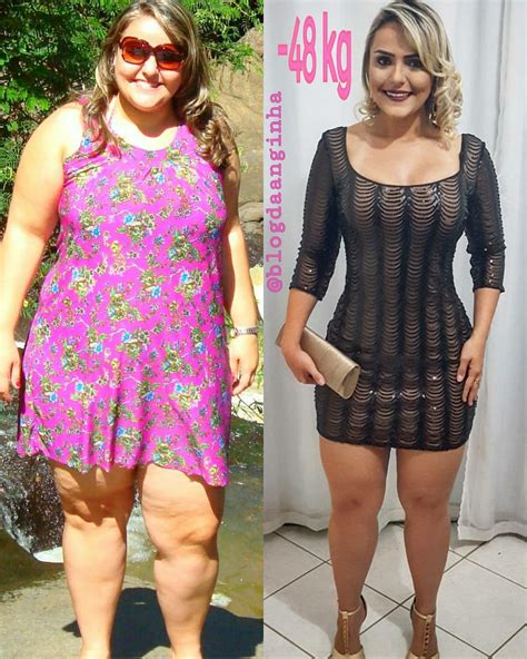 antes e depois emagrecimento feminino