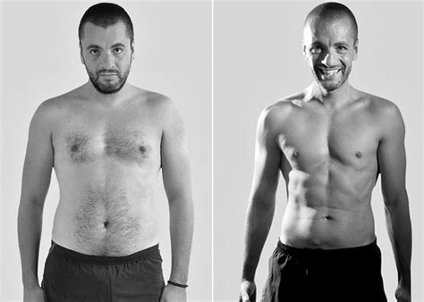 antes y despues del gym gordos