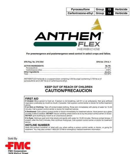 anthem flex herbicide