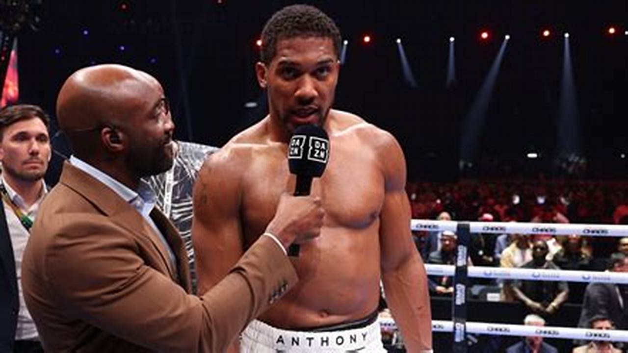 Anthony Joshua's Next Fight: Everything You Need to Know