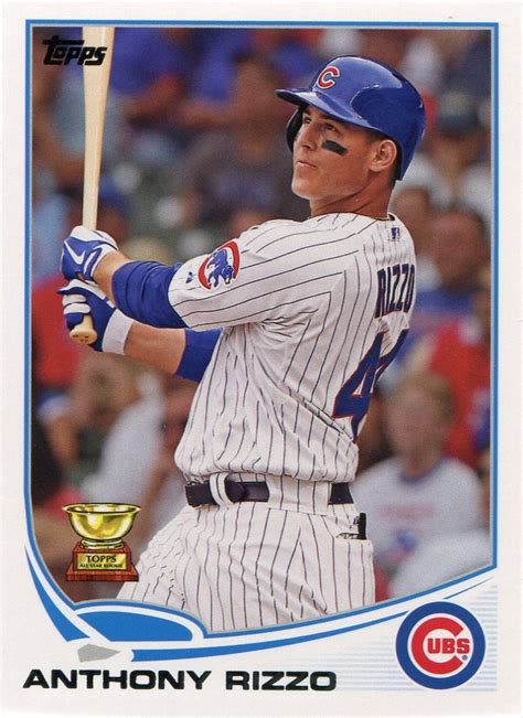 anthony rizzo jersey card