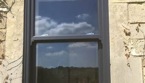 Anthracite Grey Sash Windows Vertical Sliding Double