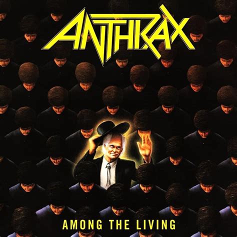 Anthrax Among The Living Sticker RockMerch