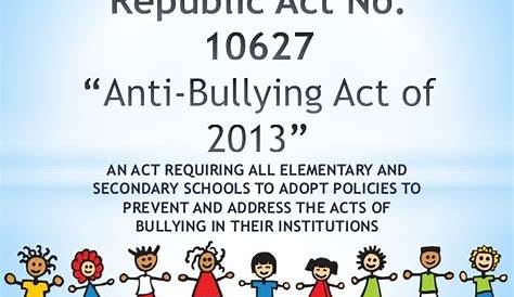 Implementing Rules and Regulations of R.A.10627 - The Anti-Bullying Act