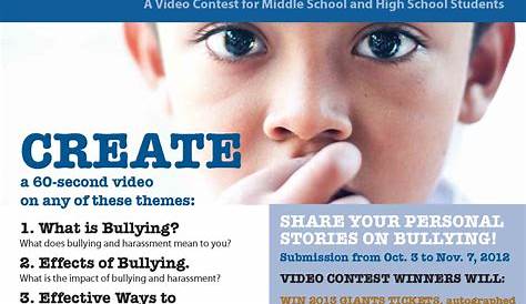 Anti-Bullying Flyers | Prejudice And Discrimination | Bullying